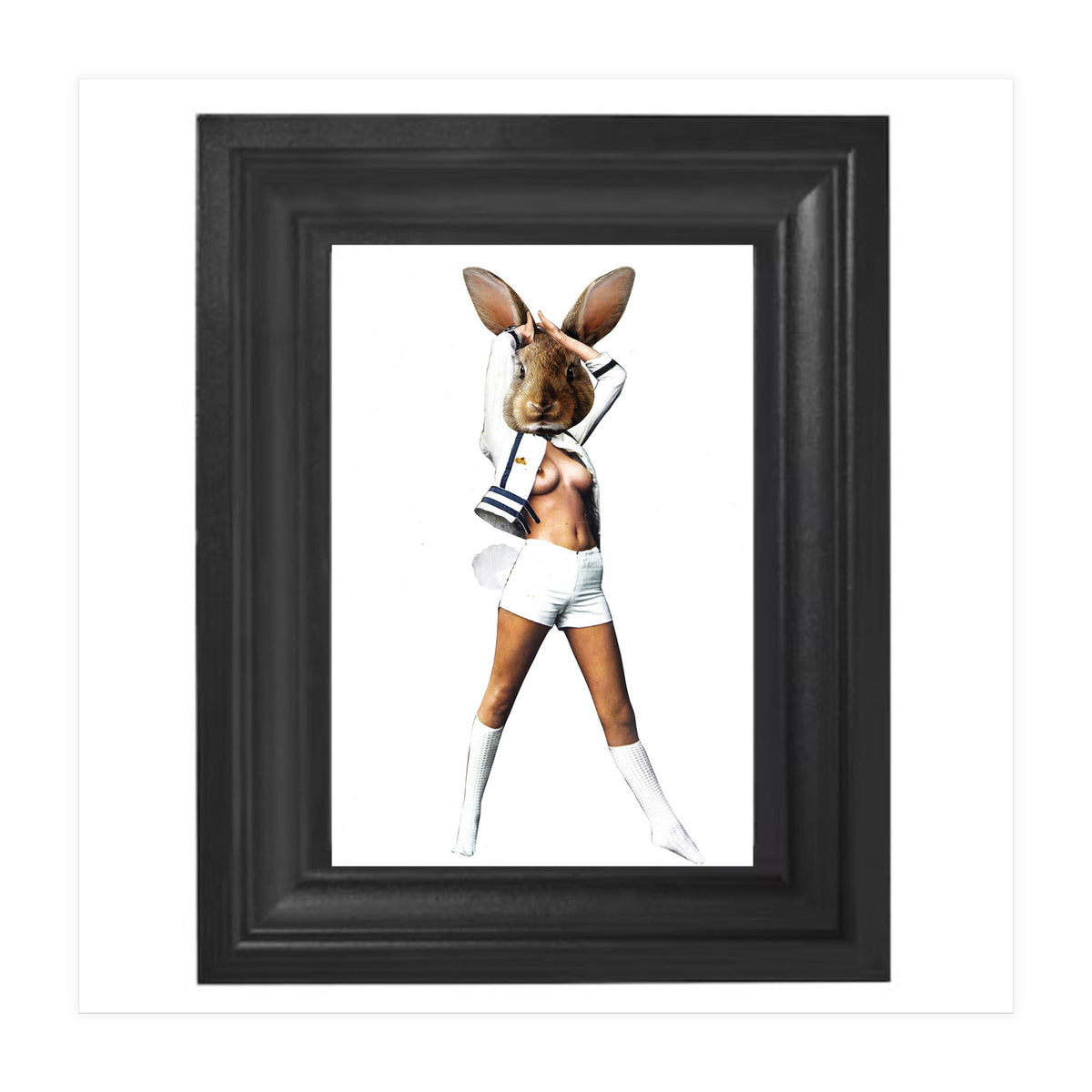 Playgirl - Print of Paper Collage (Print Only)