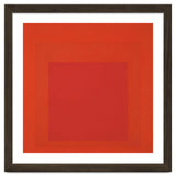 JOSEF ALBERS - HOMAGE TO THE SQUARE RED thumbnail