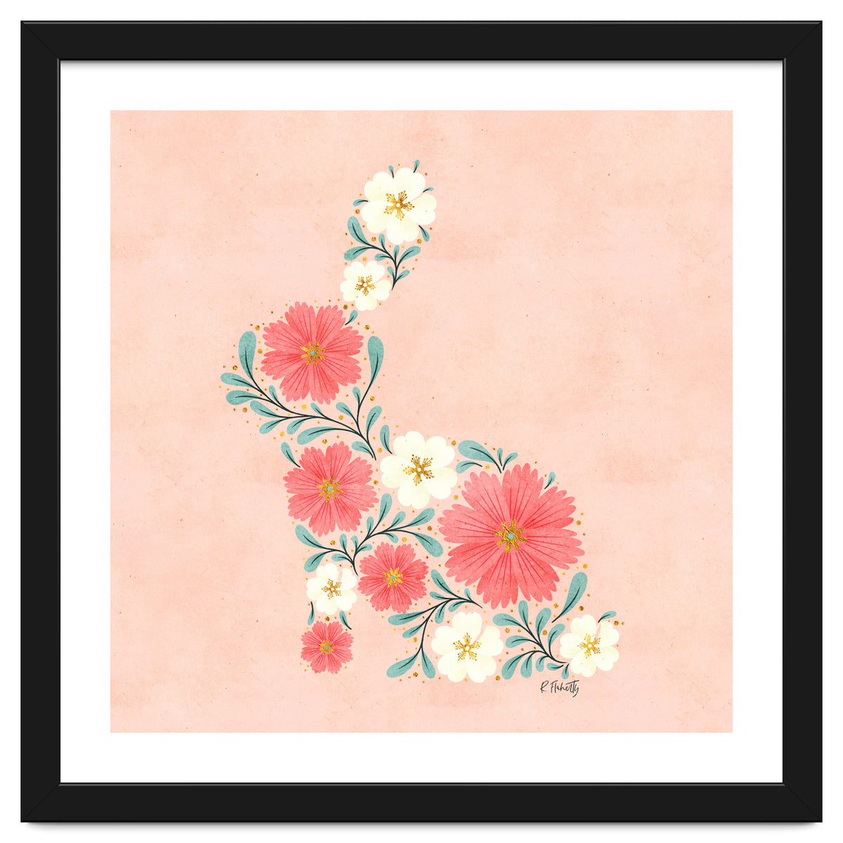 Flower Filled Rabbit