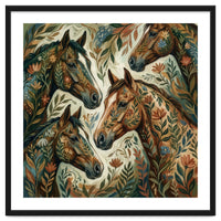 Wild Horses In Bloom