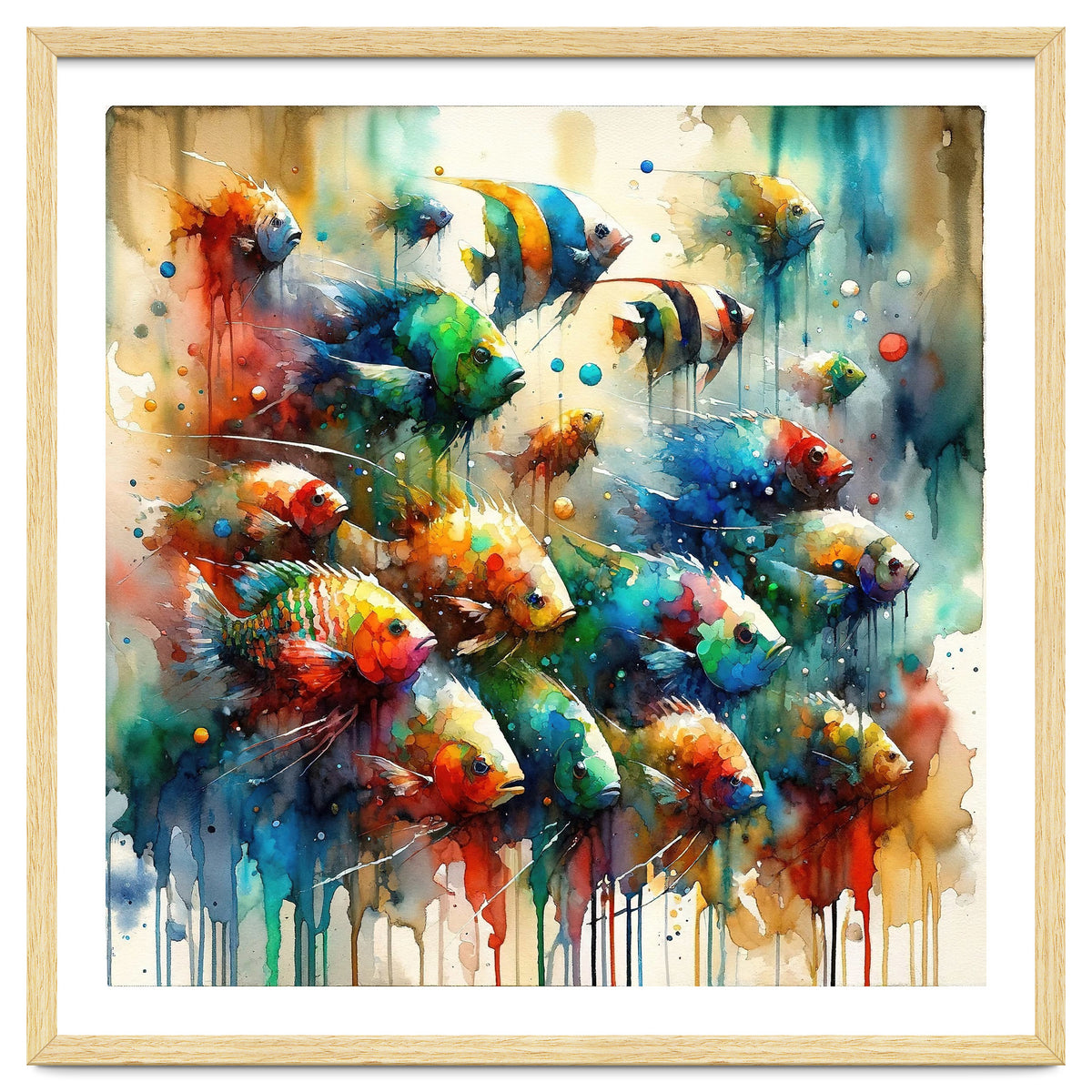 Colorful Aquarium Fish