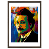 Albert Einstein Colorful Abstract thumbnail