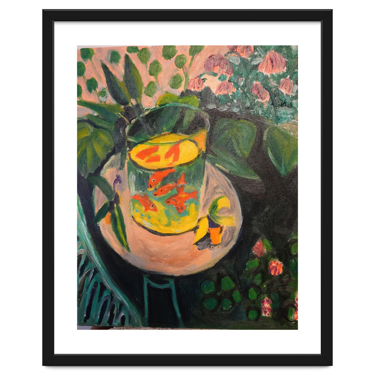 Still Life Fishes Oil Painting