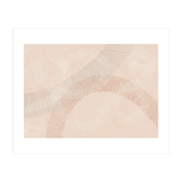 calming essentials Curved Lines chalky peach (Print Only)