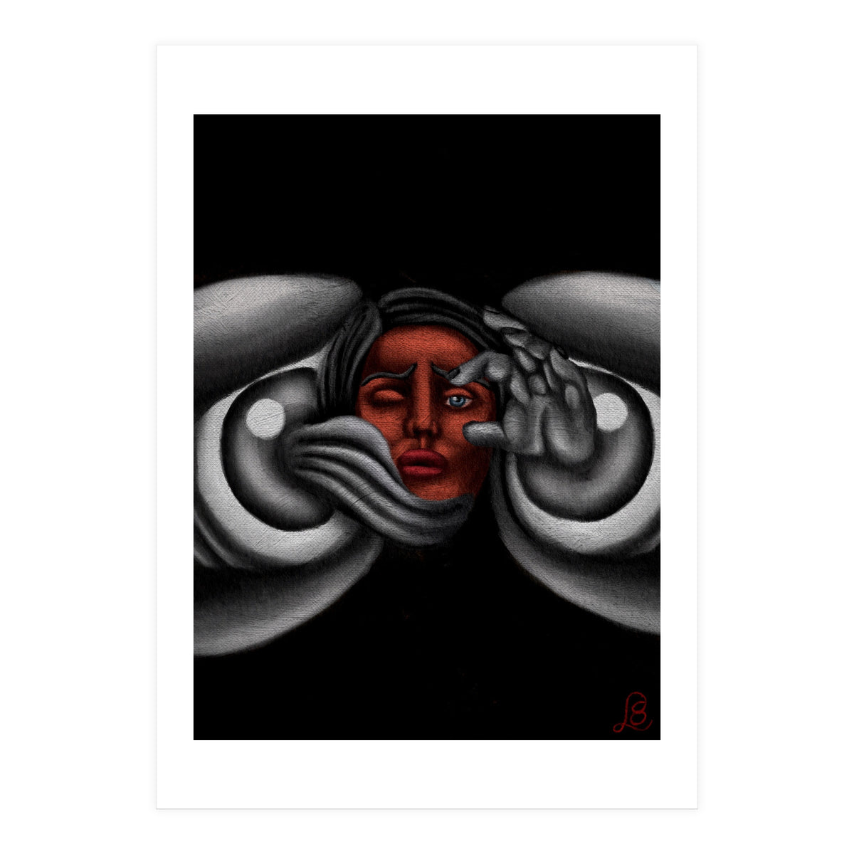 "watch your nightmares while you're awake" (Print Only)