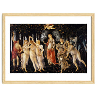 Sandro Botticelli – La Primavera (1482) | Classical Renaissance Masterpiece – Mythological Spring Scene