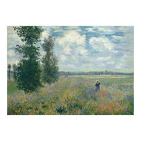 Poppy Fields near Argenteuil. (Print Only)