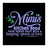 Mimis Kitchen Good Food Served Daily With A Heaping Spoon Of Love  (Print Only) thumbnail