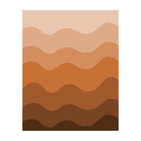 Brown gradient design  (Print Only)