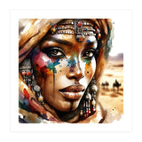 Desert Jewels Tuareg Woman Portrait (Print Only) thumbnail
