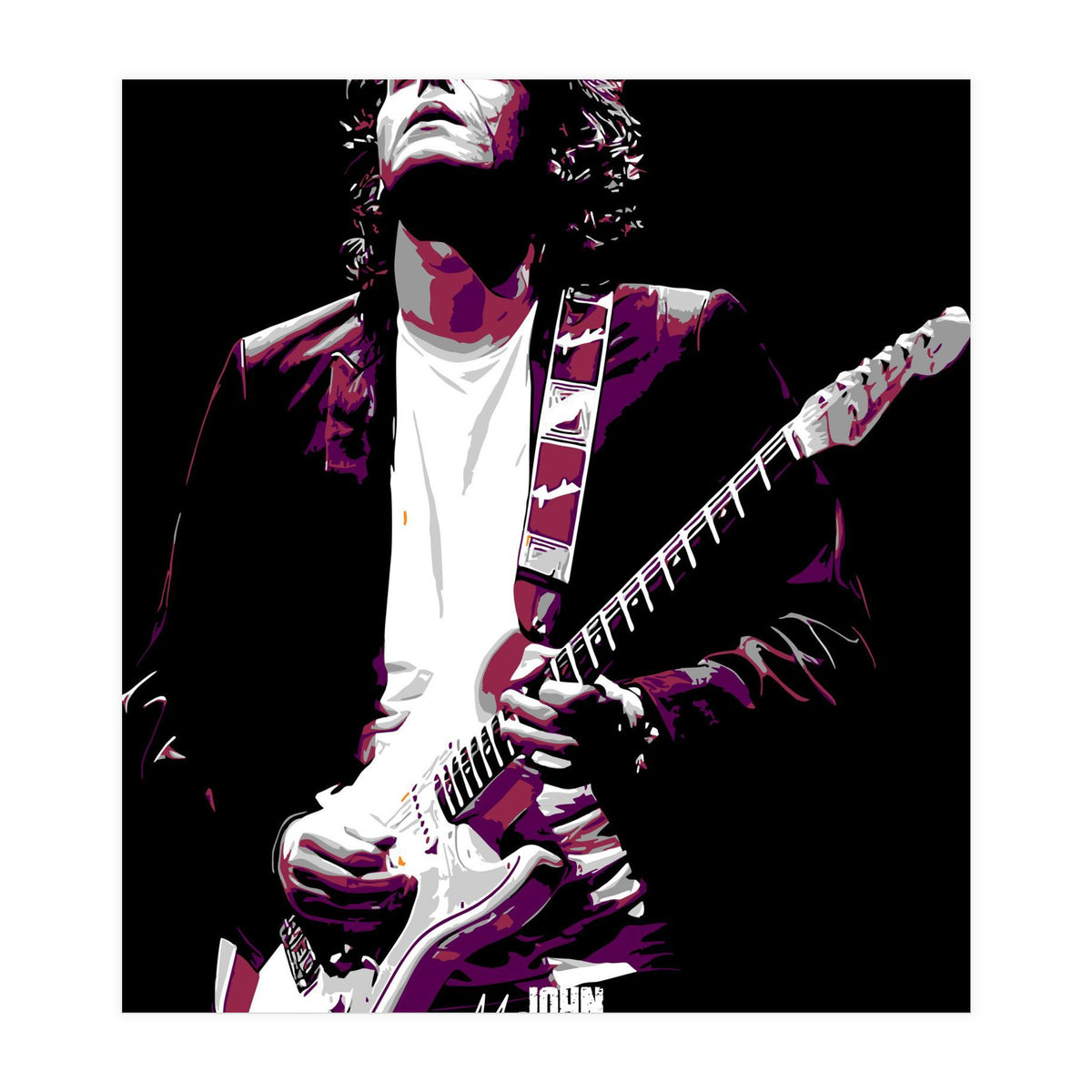 John Mayer American Guitarist Legend (Print Only)