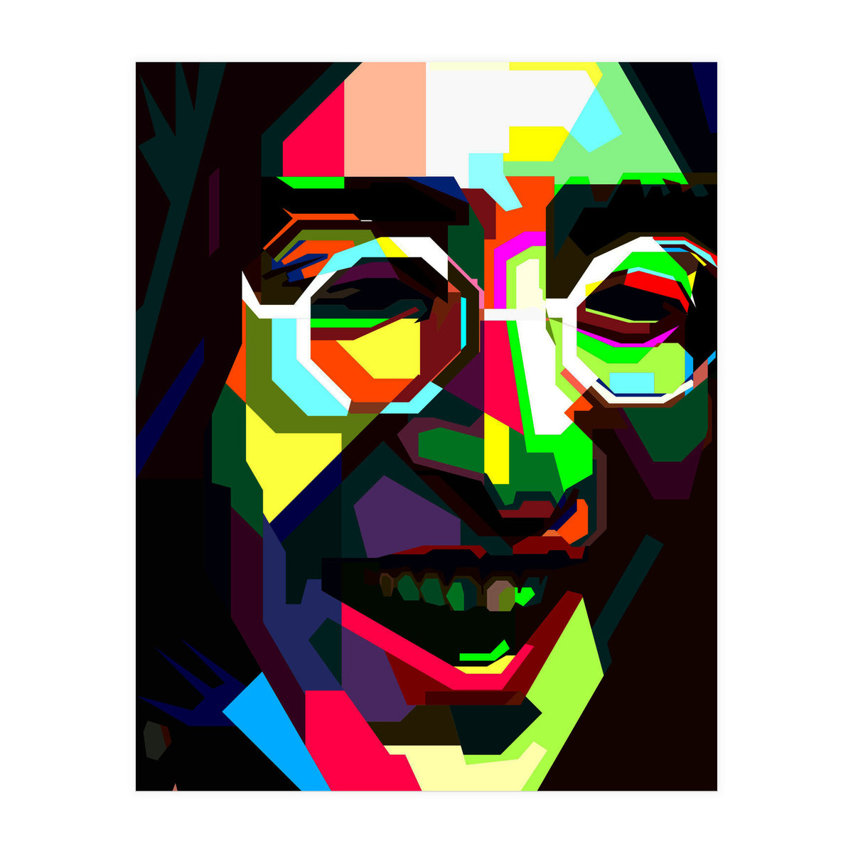 John Lennon Legend Pop Art WPAP (Print Only)