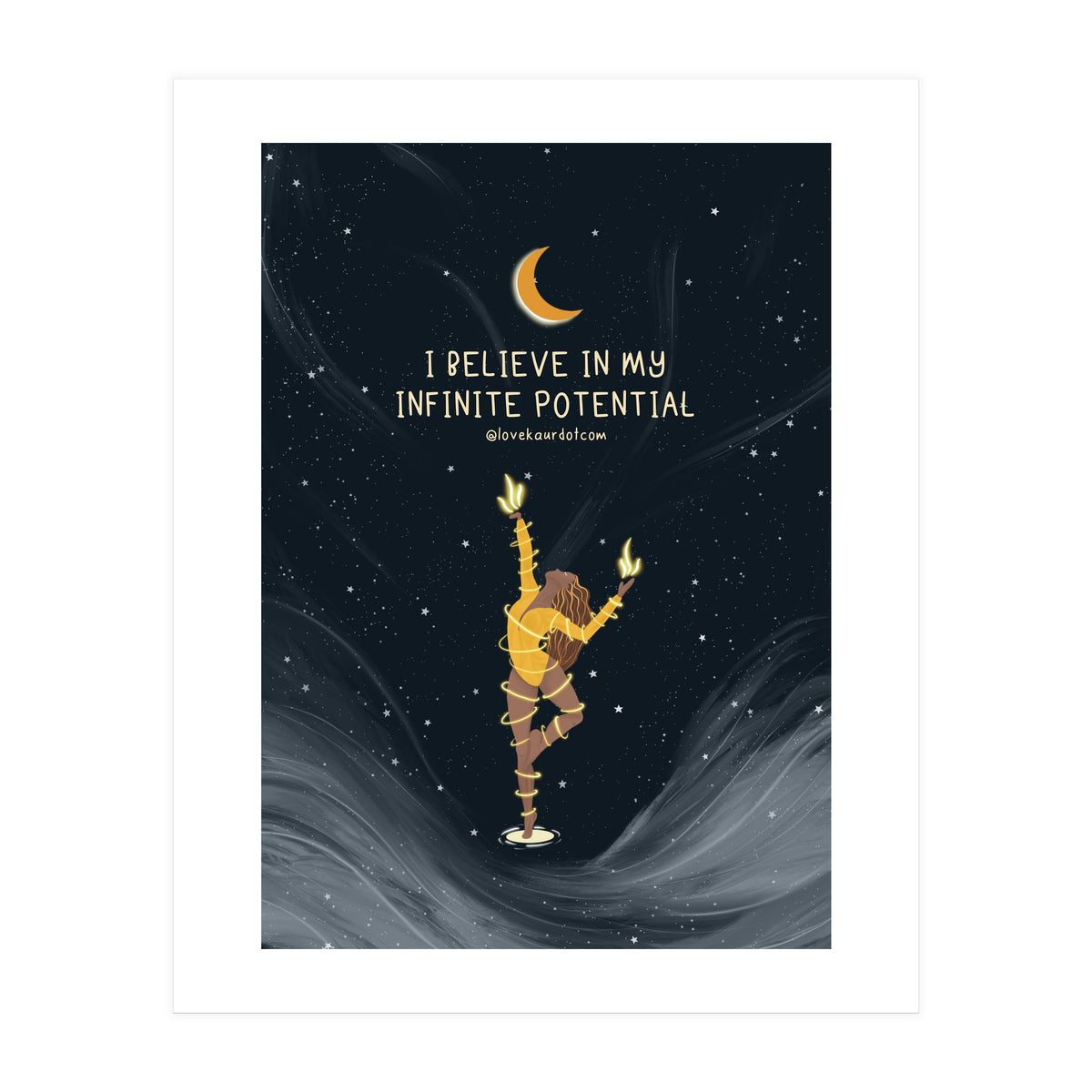 I Believe In My Infinite Potential (Print Only)