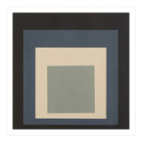 JOSEF ALBERS - HOMAGE TO THE SQUARE BEIGE GREY BLACK HIGH RESOLUTION (Print Only) thumbnail