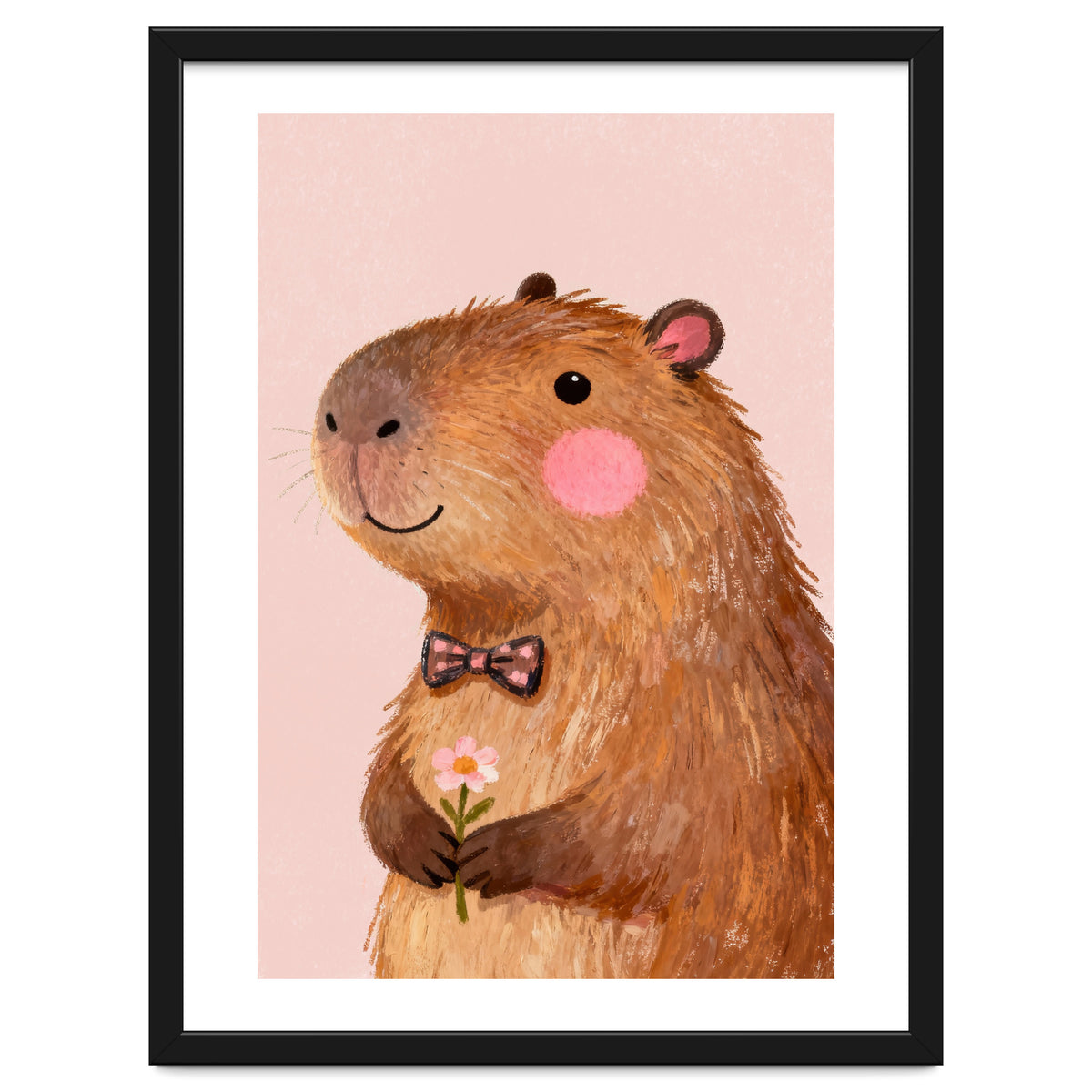 Capybara Kindergarten Nursery Art