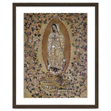VIRGIN DE GUADALUPE - 1697 - ENCONCHADO PAINTING. JUAN y MIGUEL GONZALEZ PINTORES siglo XVII. thumbnail