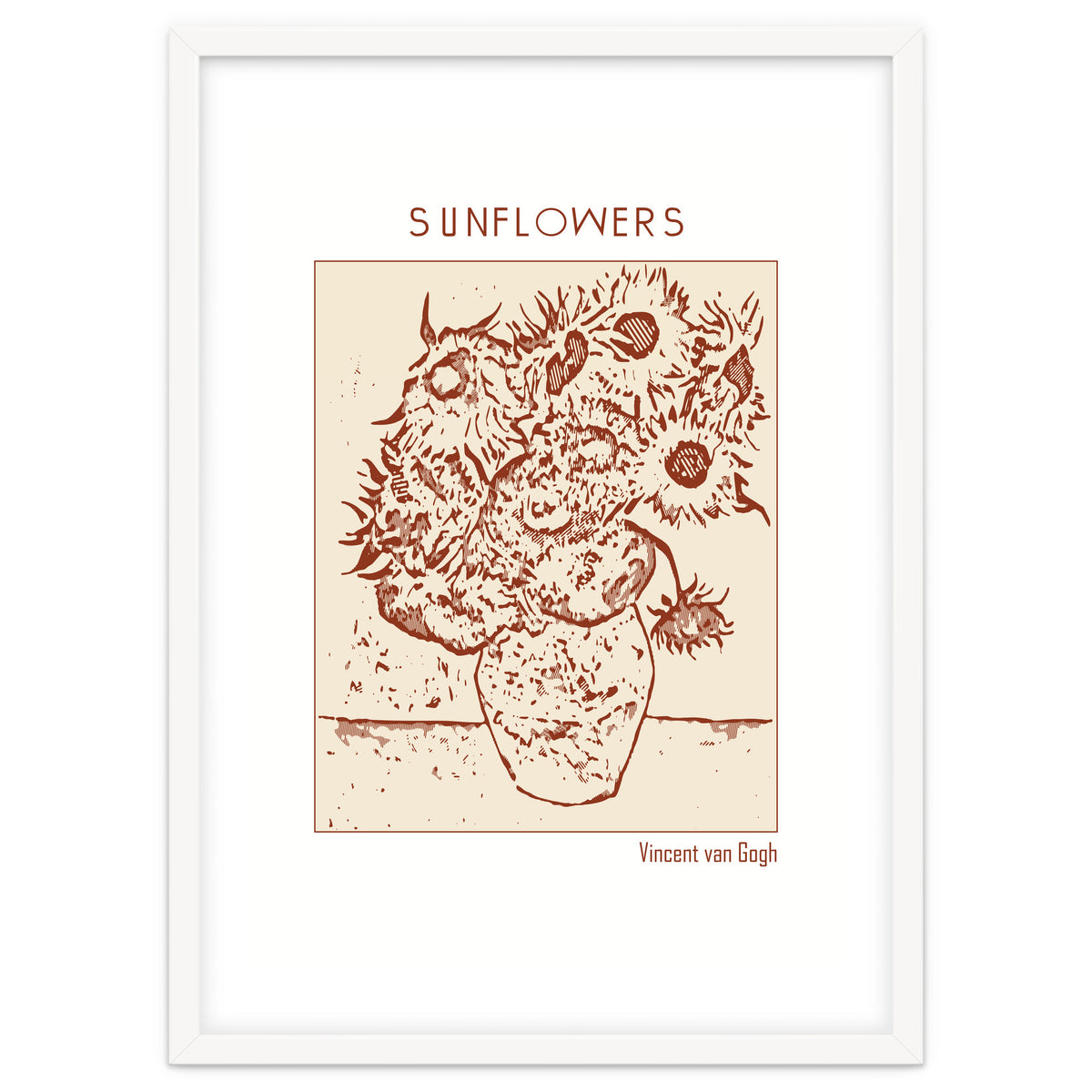 Sunflowers – Vincent Van Gogh