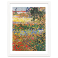 Vincent van Gogh – Flowering Garden – Classic Floral Masterpiece