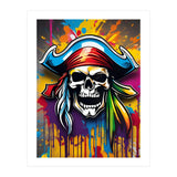 Pirate Logo, Graffiti (Print Only) thumbnail