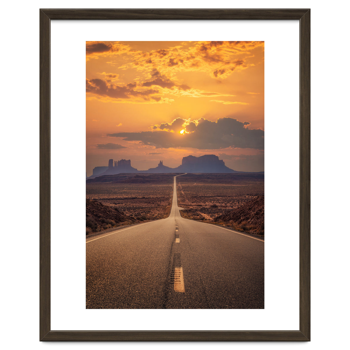 Famous Forrest Gump Road - Monument Valley
