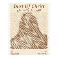 Bust Of Christ (salvator Mundi) – Guido Reni (italian, 1575 1642) (Print Only)