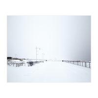 on the snow pier (Print Only)