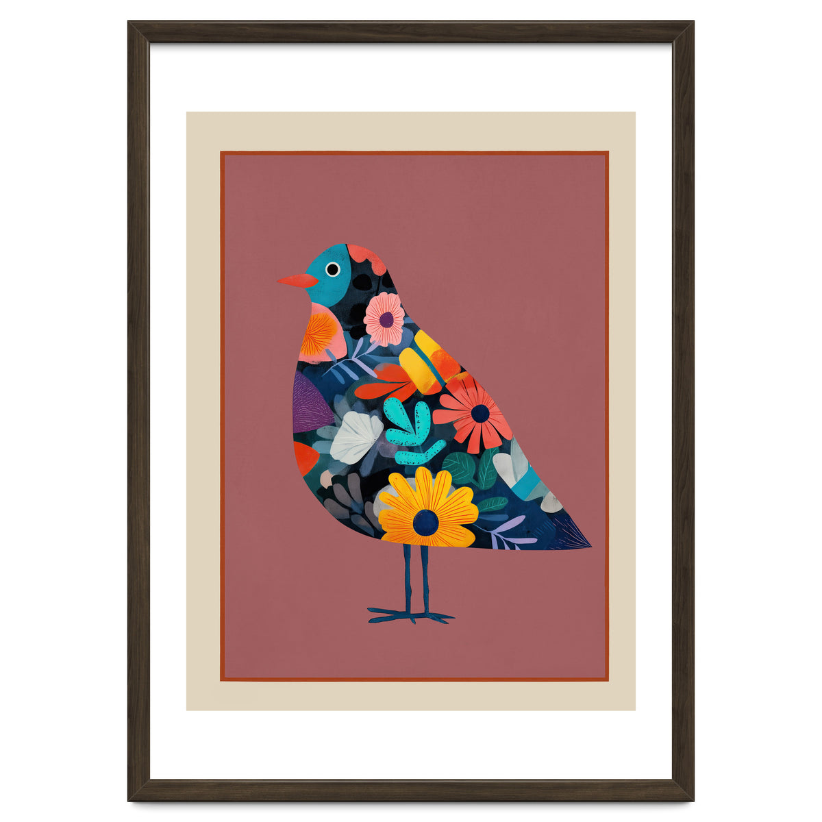 Floral Bird II