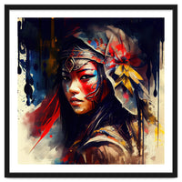 Powerful Asian Warrior Woman #2