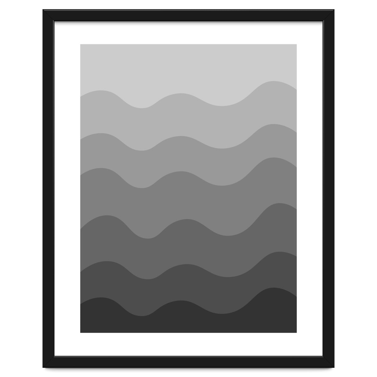Grey gradient design