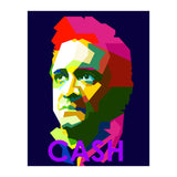 Johnny Cash Country Singer Pop Art WPAP (Print Only) thumbnail