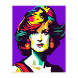 Retro Diana Famous Loved Beauty Woman (Print Only) thumbnail