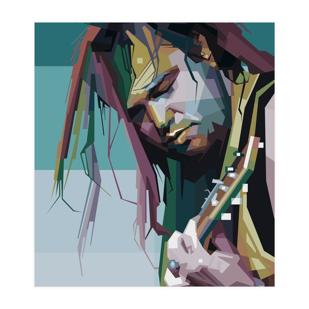 Max cavalera Pop Art WPAP (Print Only)