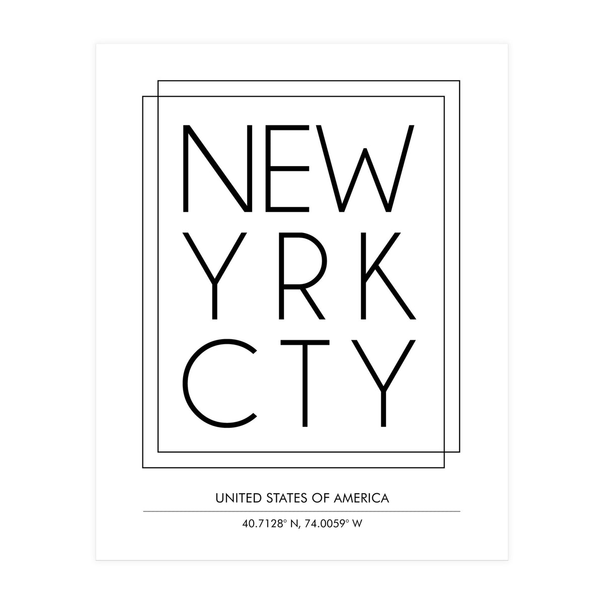 Newyrk Cty (Print Only)