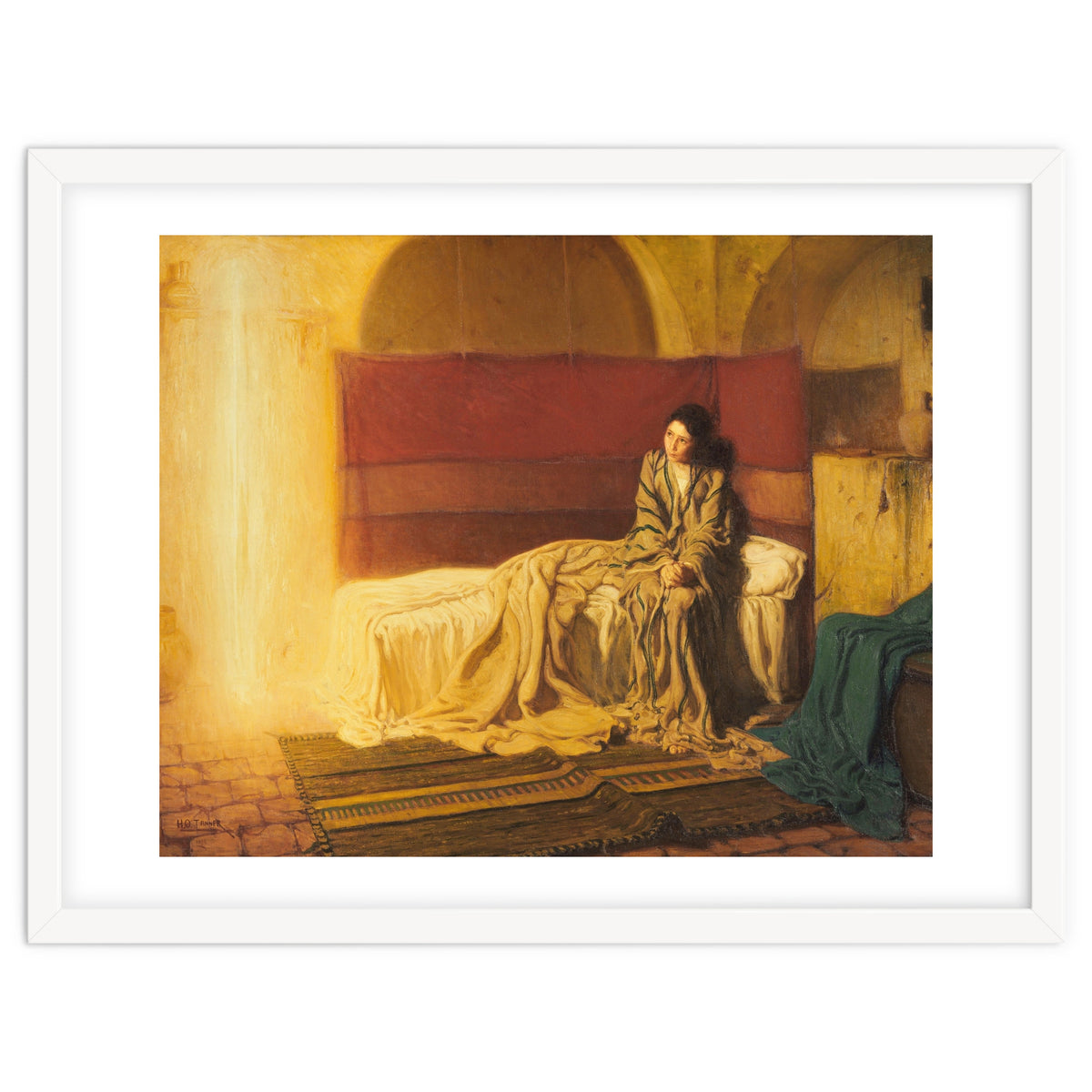 Henry Ossawa Tanner – The Annunciation | Iconic Religious Masterpiece in luminous realism