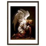 Kneeling Down Angel Renaissance inspired Religious Art thumbnail