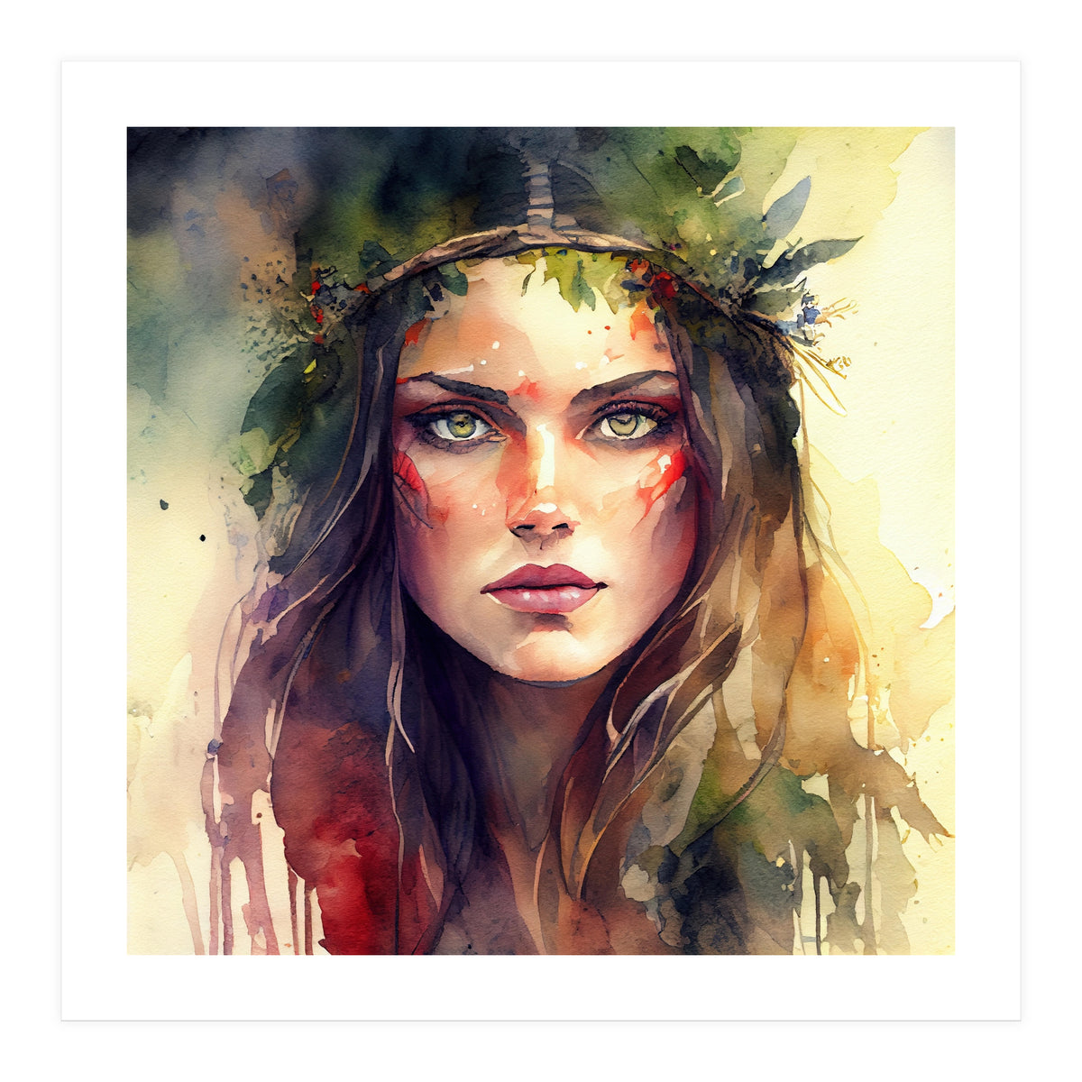 Watercolor Druid #1 (Print Only)
