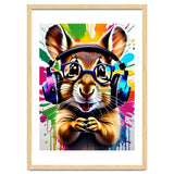 Chipmunk In Headphones, Graffiti thumbnail
