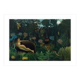 Le Rêve / The Dream. Date/Period: 1910. Painting. Oil on canvas. Height: 204.5 cm (80.5 in); Widt... (Print Only) thumbnail