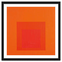 JOSEF ALBERS - HOMAGE TO THE SQUARE RED
