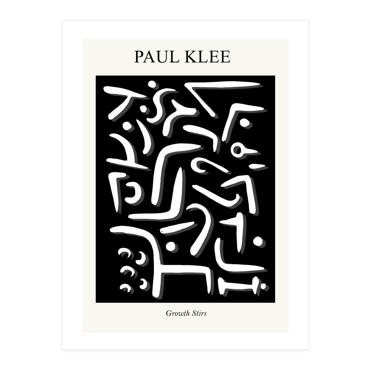 Growth Stirs — Inspired by Paul Klee (Print Only)