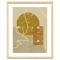 Geometric Composition with an Organic Touch