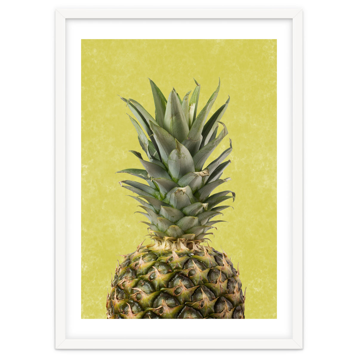 Pineapple Crown, Tropical Summer Fruit Art