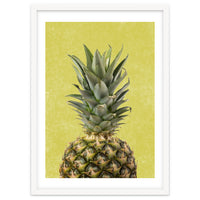 Pineapple Crown, Tropical Summer Fruit Art