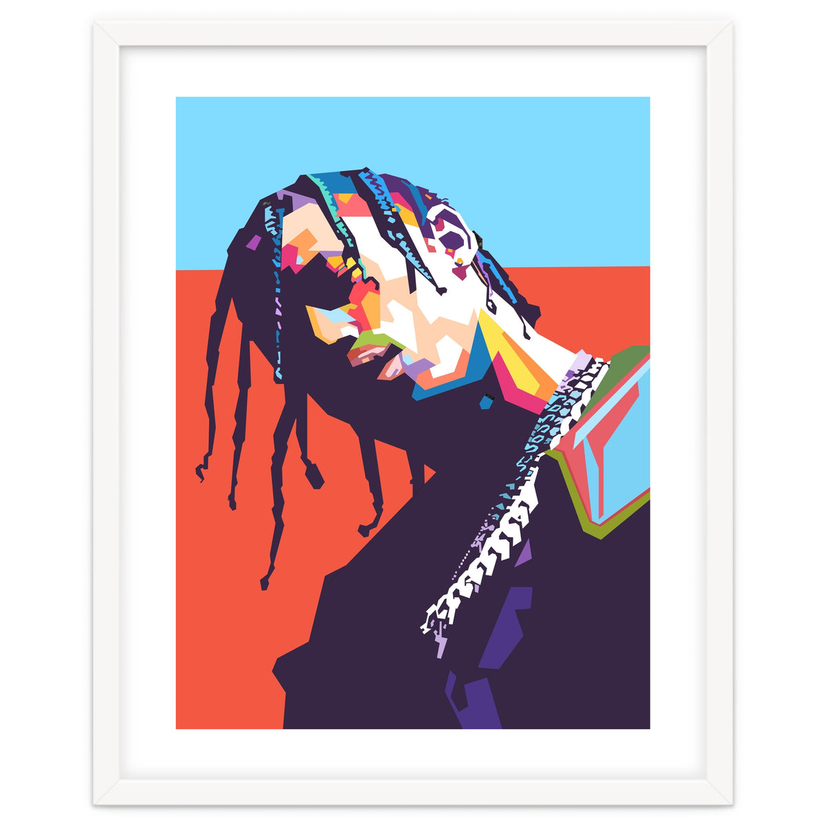 Travis Scott wpap art