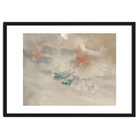 Abstract oil painting