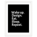 Wake Up Design Eat Sleep Repeat thumbnail