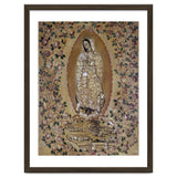VIRGIN DE GUADALUPE - 1697 - ENCONCHADO PAINTING. JUAN y MIGUEL GONZALEZ PINTORES siglo XVII. thumbnail