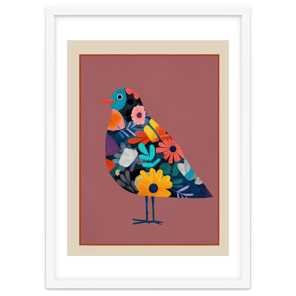 Floral Bird II