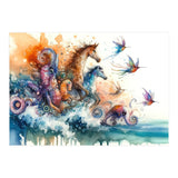 Surreal Ocean Creatures (Print Only) thumbnail