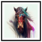 Wild Horse Face Portrait thumbnail